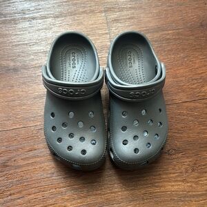 CROCS Gray Sandals Ventilated Croslite Comfort